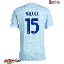 Camiseta Juventus Pierre Kalulu #15 Visitante Equipación 2025-26 manga corta